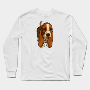 Basset Hound Dog Long Sleeve T-Shirt